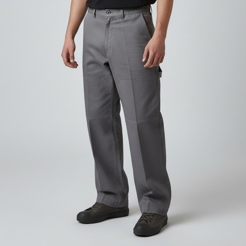 Dickies Flex Relaxed Straight Work Pants Charcoal Grey Mens 33x31 Utility